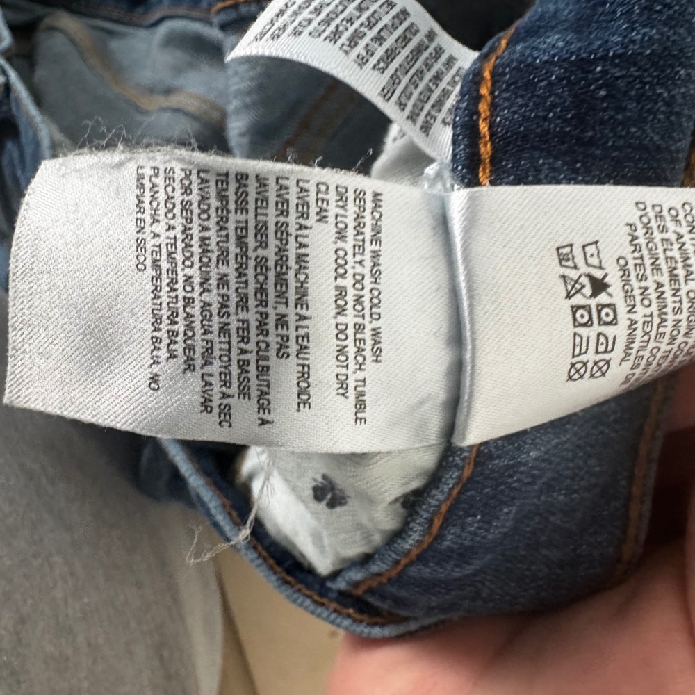 Lucky Brand‎ Mens Jeans Dark Wash Straight Leg Size 40x32 - Picture 5 of 5